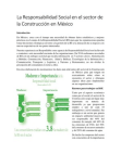 4 pag&iacute;na(s) 289.65 KB RSE, Responsabilidad social, Informe 2014, enfoque sectorial, datos estadísticos