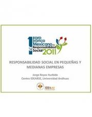9 pagína(s) 443.22 KB RSE, RSC, PyMEs, Ponencias, IDEARSE