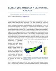 5 pagína(s) 721.06 KB Ponencias, manejo integral de zonas costeras, incremento nivel del mar, Cambio climático, Adaptación