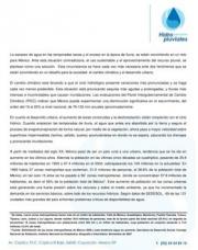 3 pagína(s) 442.62 KB Reservas, Población, Publicaciones, lluvia, inundaciones, Gestión, Escasez, Contaminación, agua