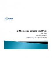 44 pag&iacute;na(s) 5.89 MB RS, Responsabilidad social, Ponencias, Perú, Mercado de carbono, Medio ambiente, Mecanismo de desarollo limpio, FONAM, Energías renovables