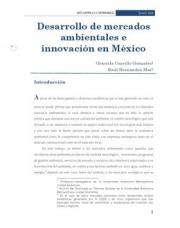 25 pagína(s) 240.12 KB RS, Ponencias, México, Mercado de carbono, Mercado Ambiental, Medio ambiente, Instituto Nacional de Ecologia