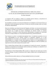 2 pagína(s) 112.96 KB RSU, RSE, RS, Responsabilidad Social Universitaria, Responsabilidad social, Fundación YPF, Estudios y publicaciones