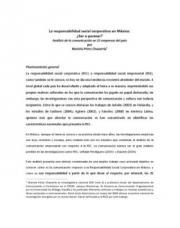 25 pagína(s) 480.87 KB Stakeholders, RSE, RSC, Paternalismo, Ética, Desigualdad