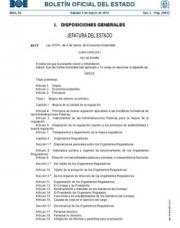 203 pagína(s) 6.63 MB Medio ambiente, Ley, Legislación, Desarrollo Sostenible, Consejo de ministros