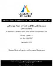 43 pagína(s) 552.55 KB State Grid Corporation of China, RSE, RS, Responsible Competitiveness Index, Responsabilidad Social Empresarial, Responsabilidad social, CSR, Corporate Social Responsibility, 3C-SR model, Estudios y publicaciones