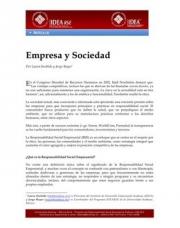 6 pagína(s) 226.23 KB RSE, RS, Responsabilidad social, Ponencias, Papel de las empresas en la sociedad, IDEARSE, Definiciones, Concepto de RSE