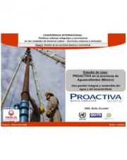 36 pagína(s) 918.71 KB Buenas prácticas, PROACTIVA, Conagua, Aguascalientes, agua