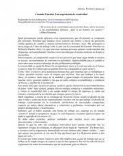 4 pagína(s) 30.95 KB Shell, Refinería, Ponencias, Partido de Avellaneda, Creatividad, Creando Vínculos
