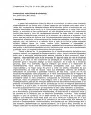 17 pagína(s) 146.82 KB Ponencias, Instituciones, Confianza