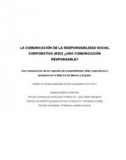 55 pagína(s) 1.68 MB Web 2.0, RSE, Reportes, México, Informes, España, Comunicación, Blogs, ISO 26000, Web corporativas